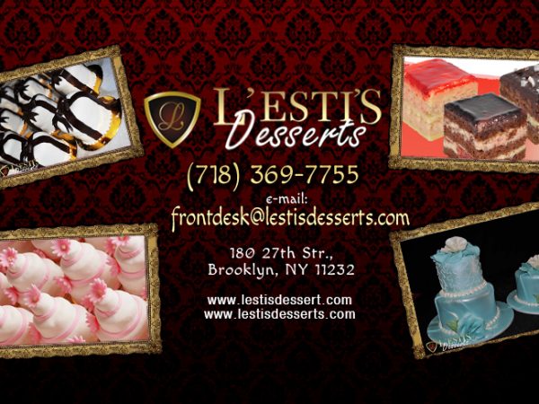 L'esti's Desserts. Свадьбы, детские праздники, юбилеи в США.