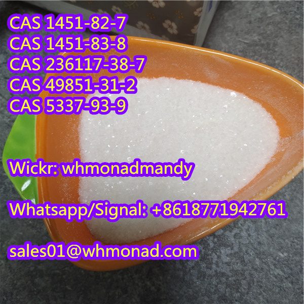 Large Stock bk4 powder 2-Bromo-4-Methylpropiophenone best quality cas 1451-82-7/49851-31-2/123-75-1